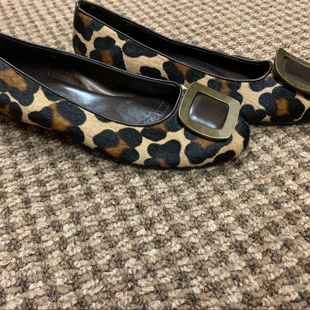 Leopard print Vaneli shoes,